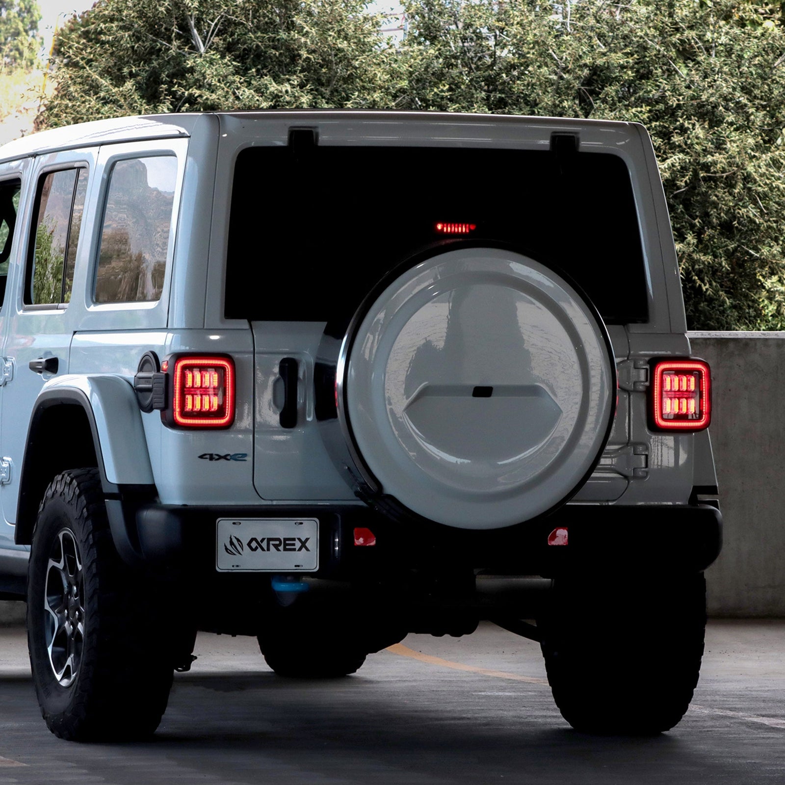 18-24 Jeep Wrangler JL NOVA-Series Prismatic LED Tail Lights Alpha-Black | AlphaRex