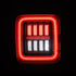 18-25 Jeep Wrangler JL NOVA-Series Prismatic LED Tail Lights Black-Red | AlphaRex