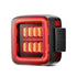 18-25 Jeep Wrangler JL NOVA-Series Prismatic LED Tail Lights Black-Red | AlphaRex