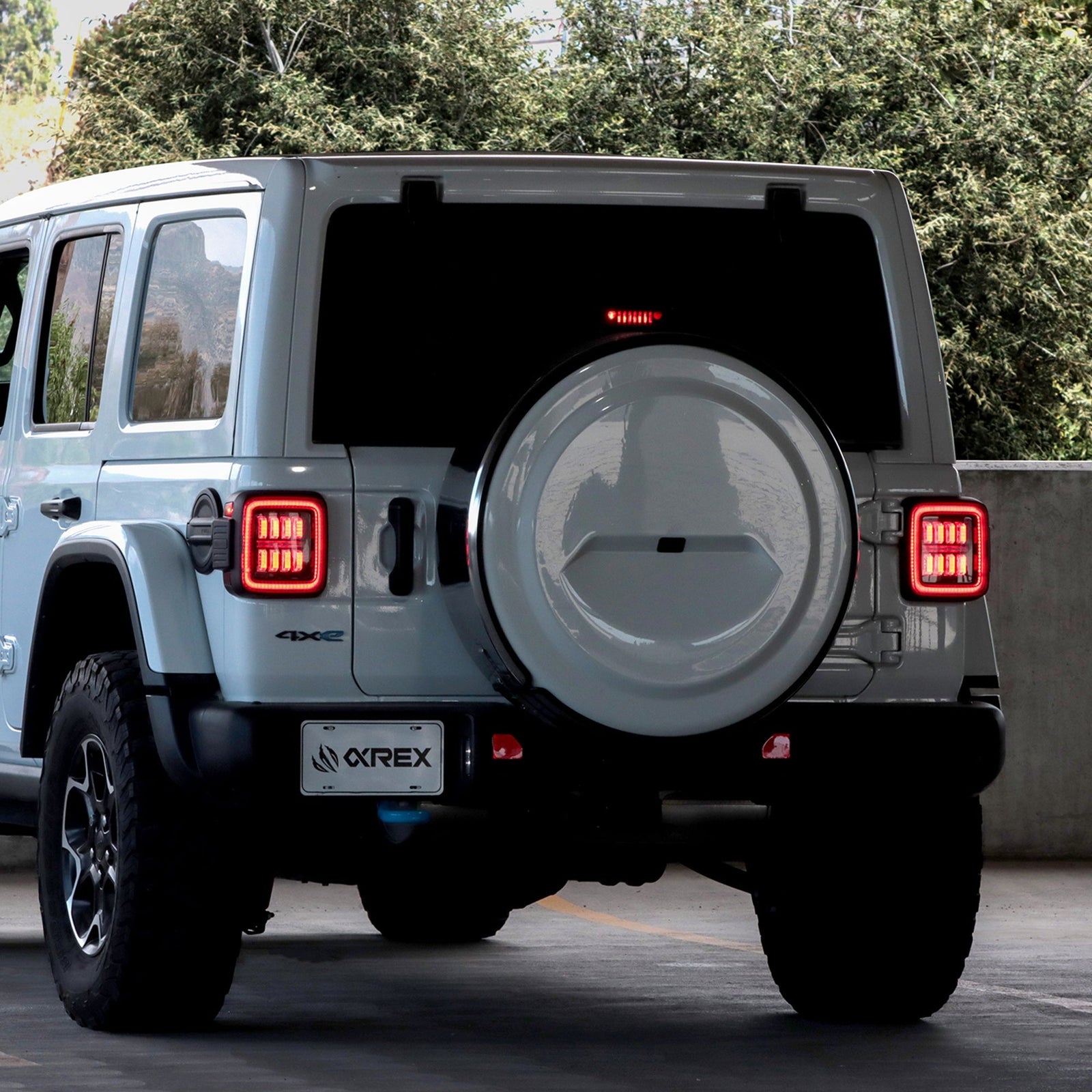 18-25 Jeep Wrangler JL NOVA-Series Prismatic LED Tail Lights Black-Red | AlphaRex