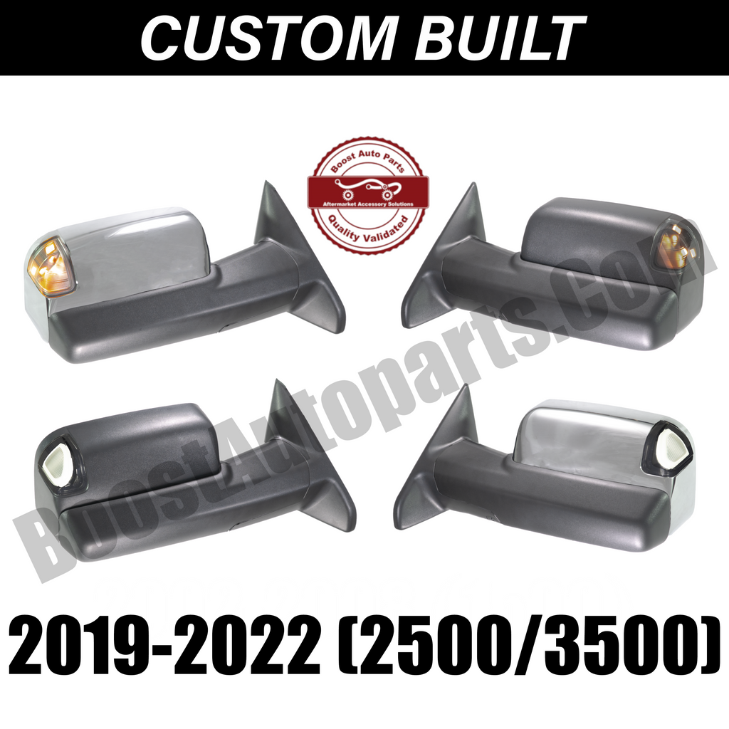 2019-2022 RAM 2500/3500 Boost Auto Parts Tow Mirrors - Legends Auto Parts