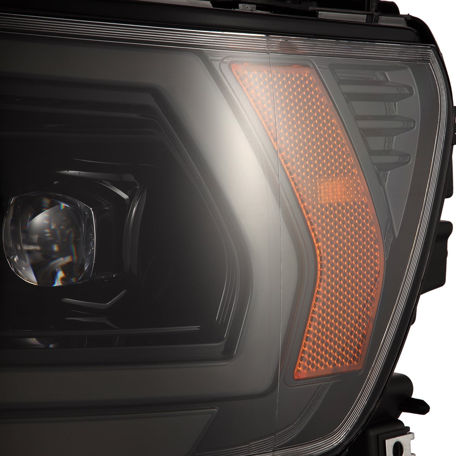 19-24 Ram 1500 (MK II 2500 Style) NOVA-Series LED Projector Headlights Alpha-Black | AlphaRex