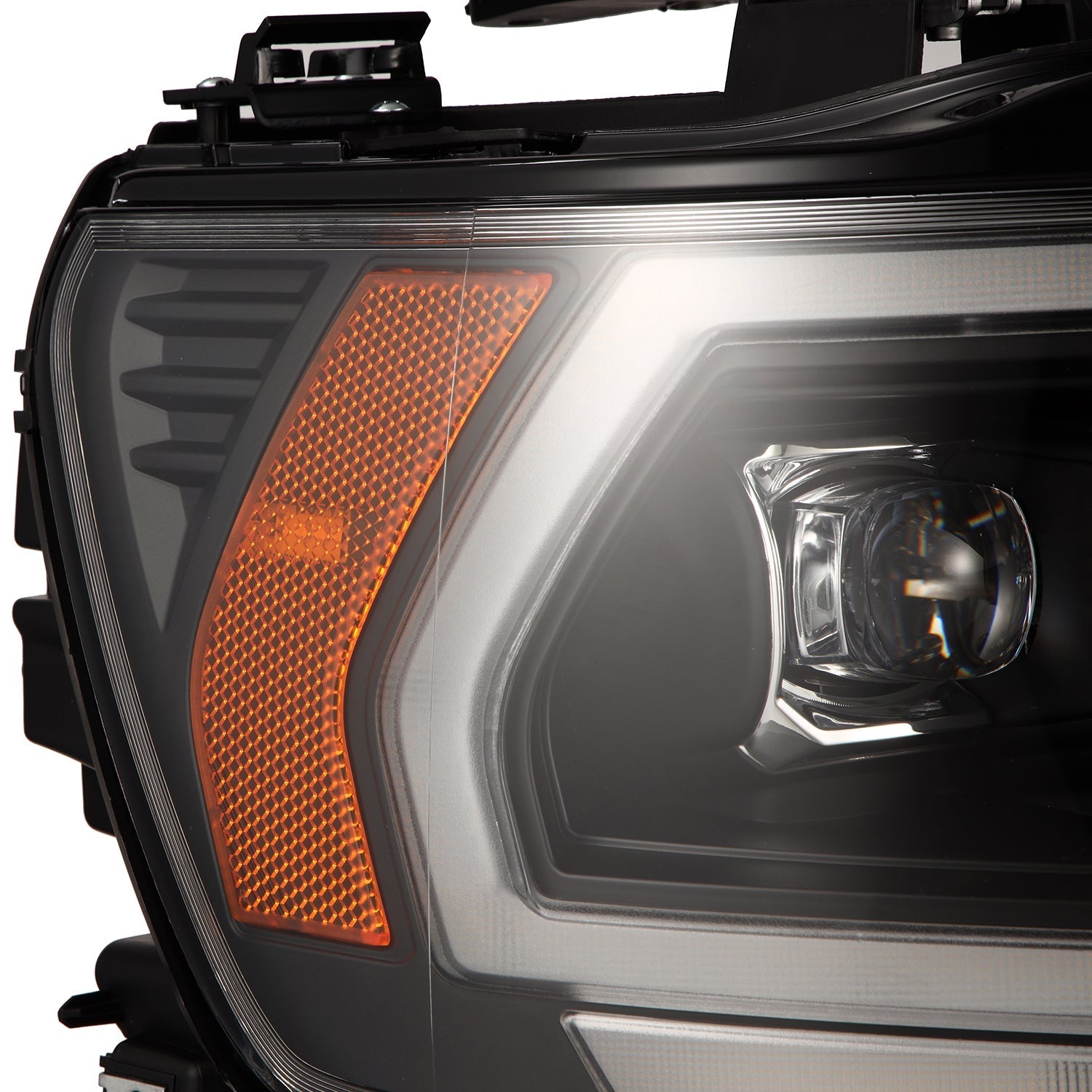 19-24 Ram 1500 (MK II 2500 Style) NOVA-Series LED Projector Headlights Black | AlphaRex