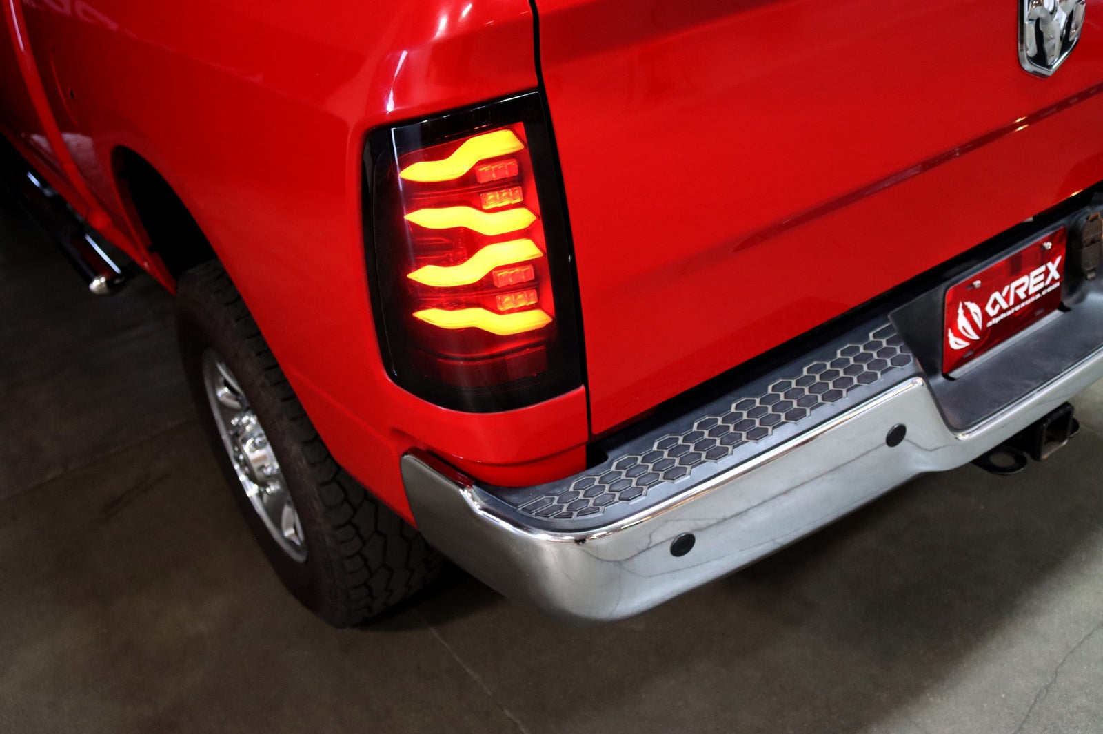 19-24 Ram 2500/3500 LUXX-Series LED Tail Lights Black | AlphaRex