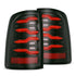 19-24 Ram 2500/3500 LUXX-Series LED Tail Lights Black-Red | AlphaRex