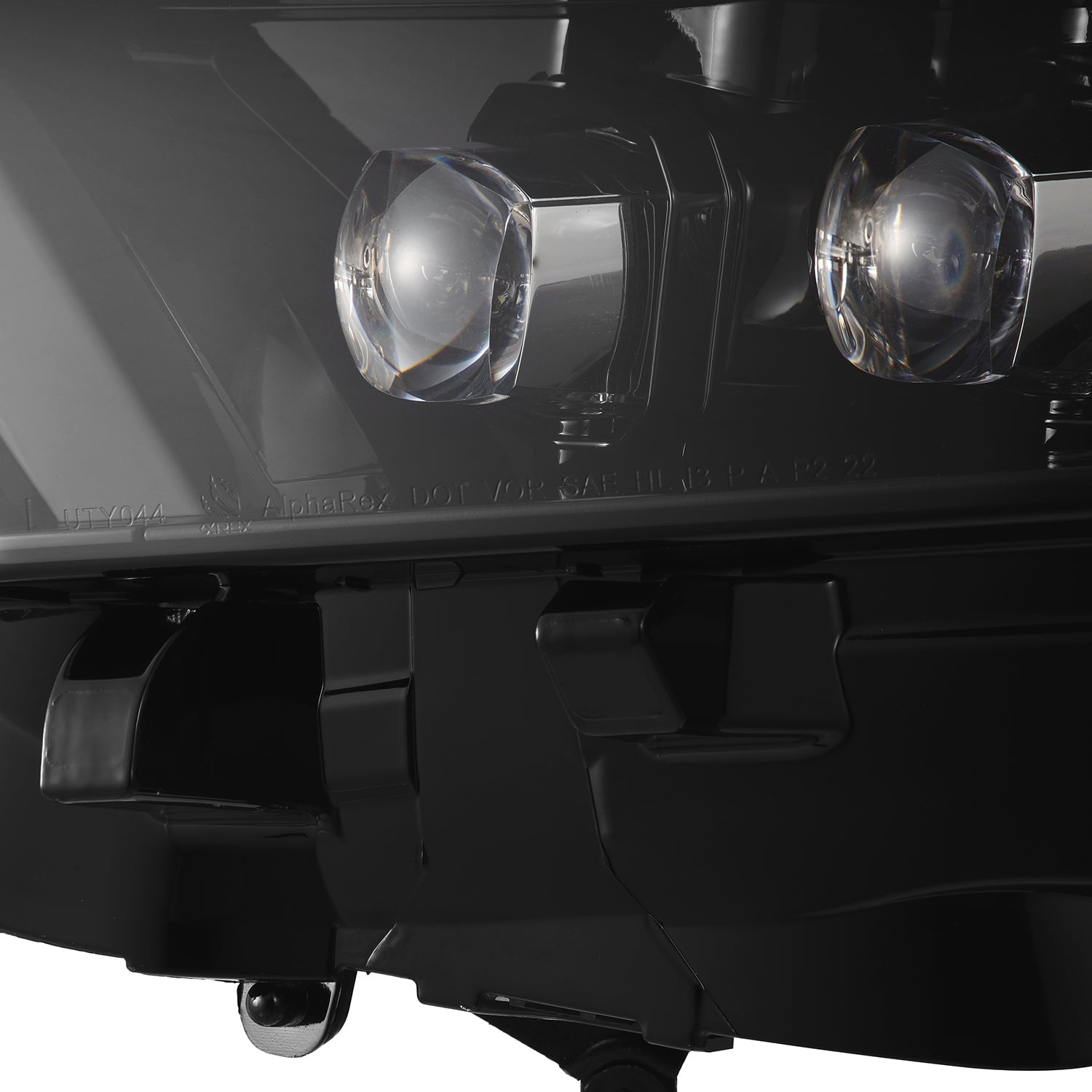19-25 Toyota RAV4 (High Trim) NOVA-Series LED Projector Headlights Alpha-Black | AlphaRex