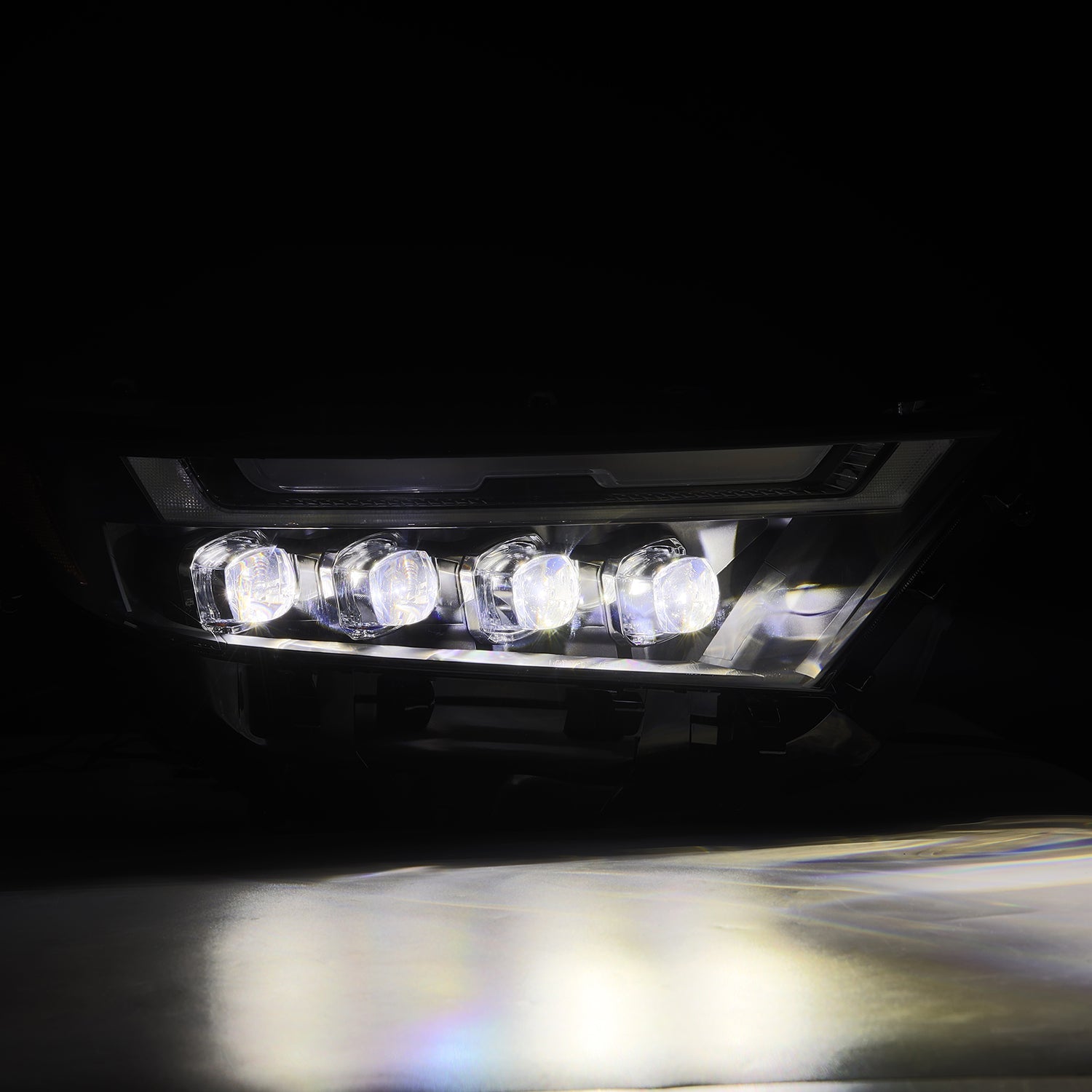 19-25 Toyota RAV4 (High Trim) NOVA-Series LED Projector Headlights Black | AlphaRex