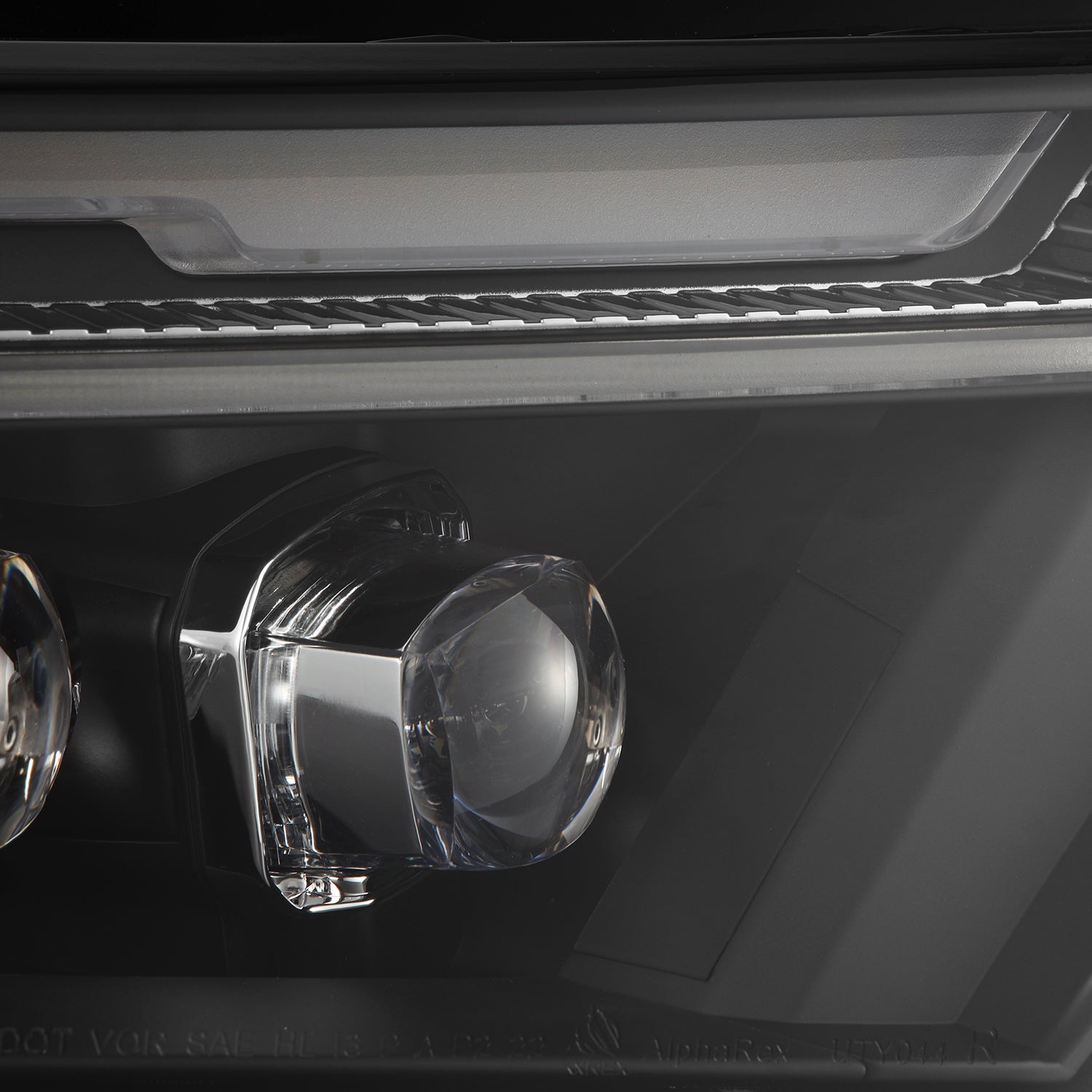 19-25 Toyota RAV4 (Low Trim) NOVA-Series LED Projector Headlights Black | AlphaRex