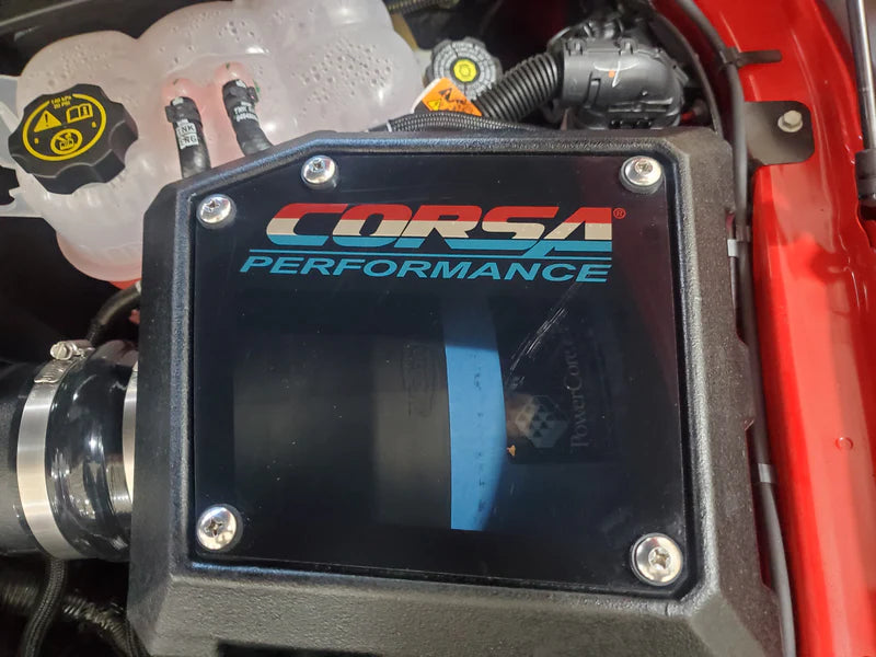 Corsa Performance - Closed Box Air Intake | 2019-25 Silverado, Sierra, 2021-25 GM SUV 5.3L - Legends Auto Parts