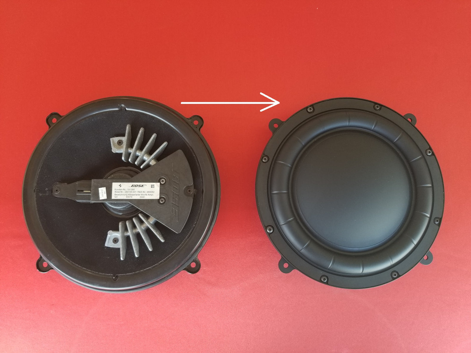 Scuderia Audio - 599/612 Rear Subwoofer Upgrade