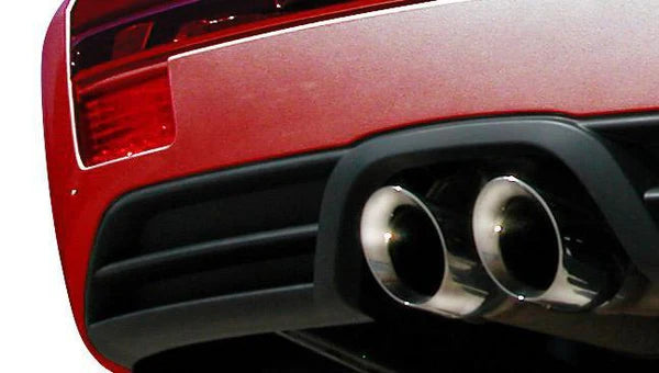 Corsa Performance - Sport / 2.5 in Cat-Back 4.0 in Single Tips | 2006-2010 Grand Cherokee SRT-8 6.1L - Legends Auto Parts