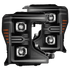 20-22 Ford Super Duty LUXX-Series LED Projector Headlights Black | AlphaRex
