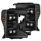20-22 Ford Super Duty NOVA-Series LED Projector Headlights Alpha-Black | AlphaRex