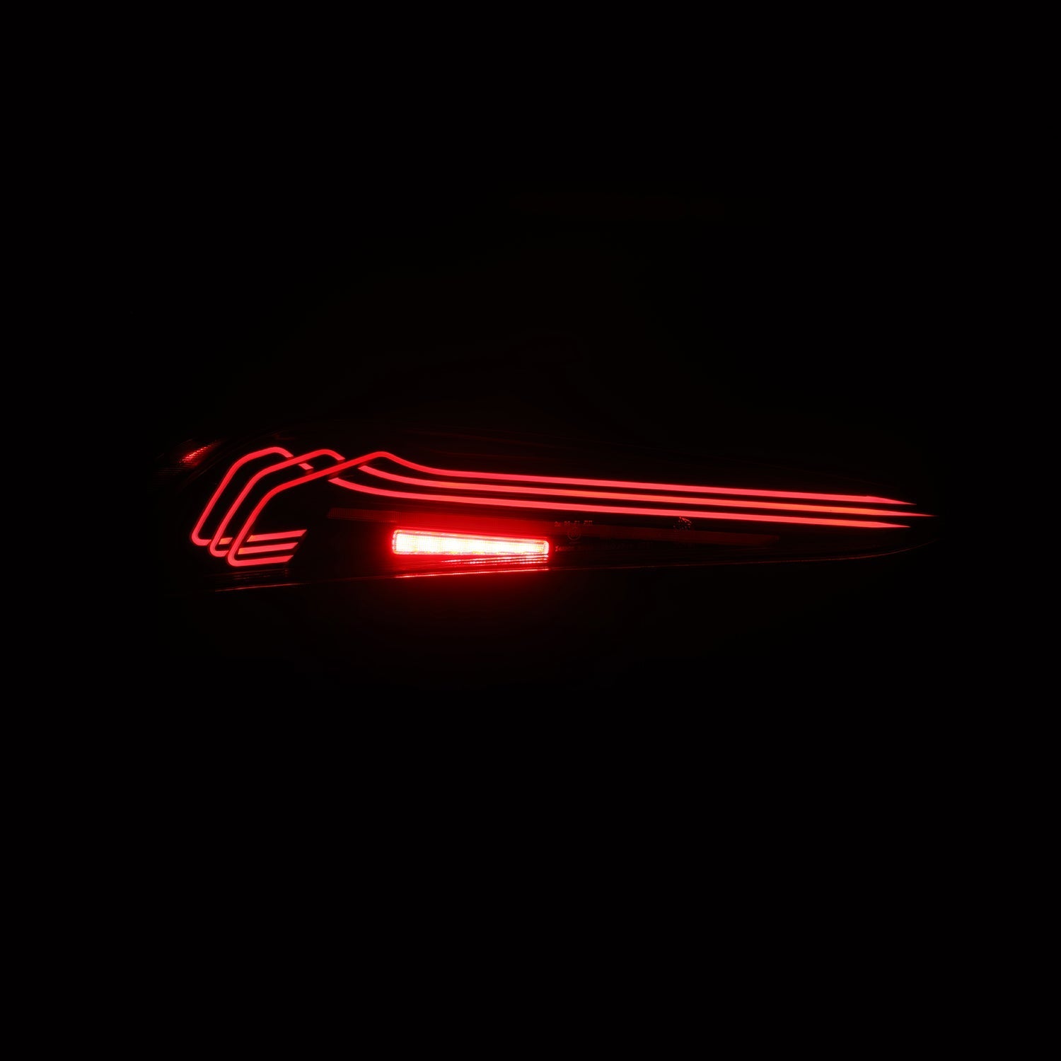 20-25 Toyota Supra CSL Laser Style LUXX-Series LED Tail Lights - Vivid Red | AlphaRex