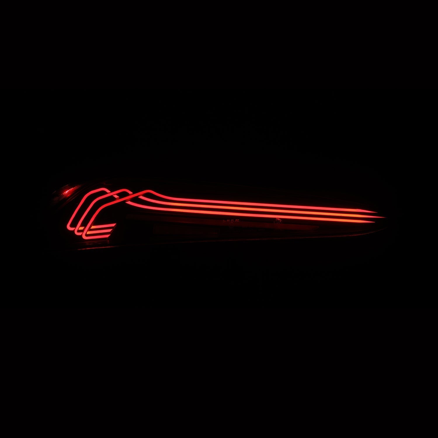 20-25 Toyota Supra CSL Laser Style LUXX-Series LED Tail Lights - Vivid Red | AlphaRex