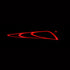 20-25 Toyota Supra FT-1 Style LUXX-Series LED Tail Lights - Alpha Black | AlphaRex