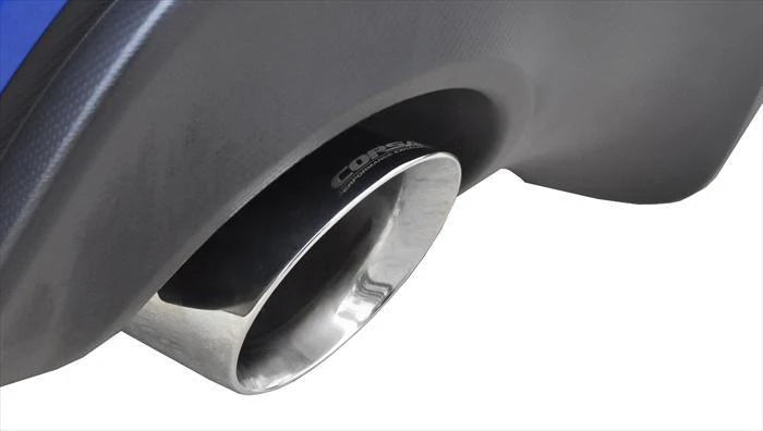 Corsa Performance - Sport / 2.5 in Cat-Back 4.5 in Single Tips | 2012-2024 BRZ, FR-S, Toyota 86 2.0L/2.4L