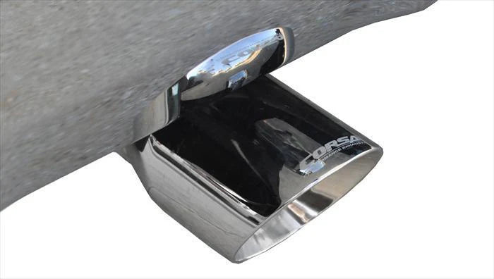 Corsa Performance - Sport / 3.0 in Cat-Back DRE 4.0 in Single Tips | 14-19c Silverado Sierra 5.3L 153WB - Legends Auto Parts
