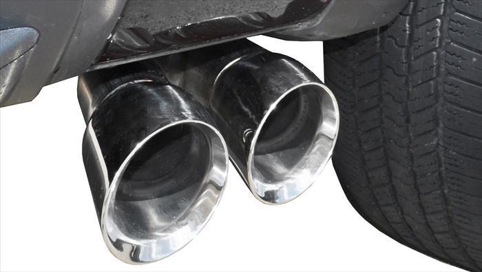 Corsa Performance - 2014-2019 Silverado Sierra Corsa Exhaust System | 3.5 in Cat-Back 4.5 in Twin Tips | Denali 6.2L 143, 153WB