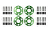 14mm Wheel Spacer 60 Deg Taper Seat Lug Nut Sprinter 2500 (2010-Up) Van Compass