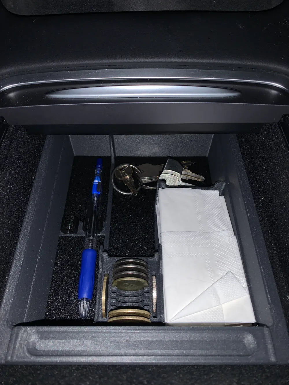 3D Printed Tesla Accessory - Tesla Model Y Organizer Tray - Legends Auto Parts