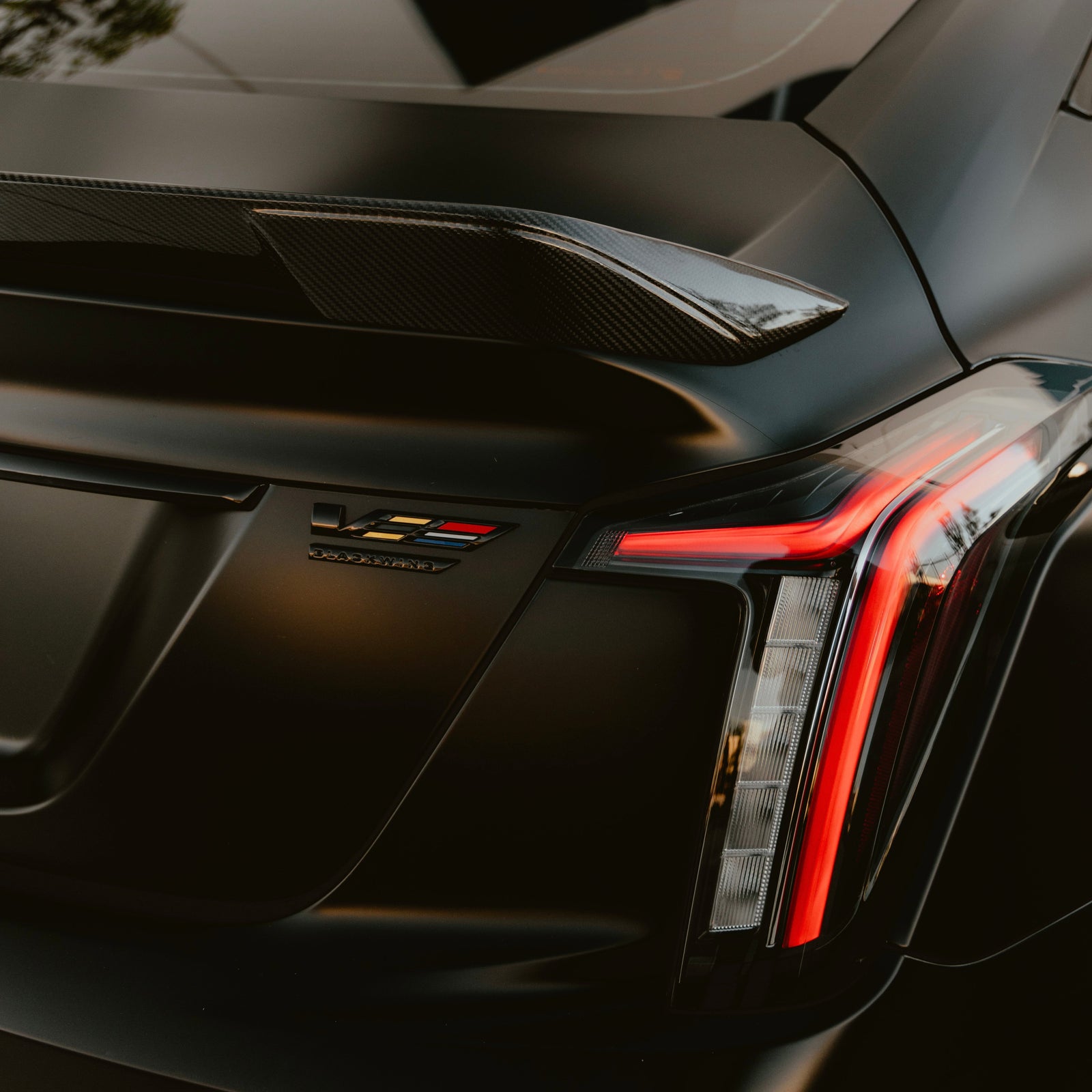 2022-2025 Cadillac CT5-V Blackwing Type-ST Gloss Carbon Fiber Rear Spoiler - Legends Auto Parts