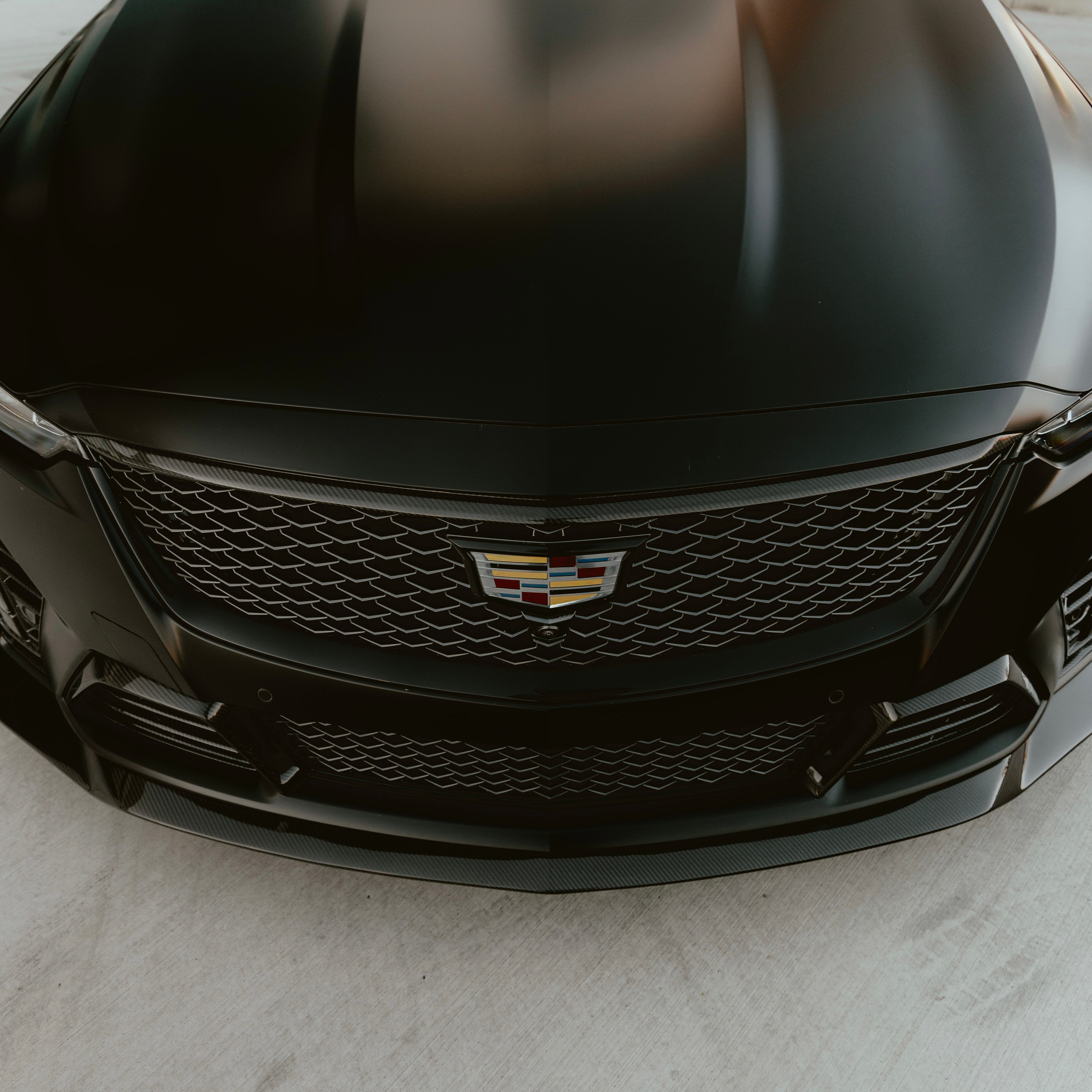 2022-2024 Cadillac CT5-V Blackwing Carbon Fiber Upper Grille Trim Replacement - Legends Auto Parts