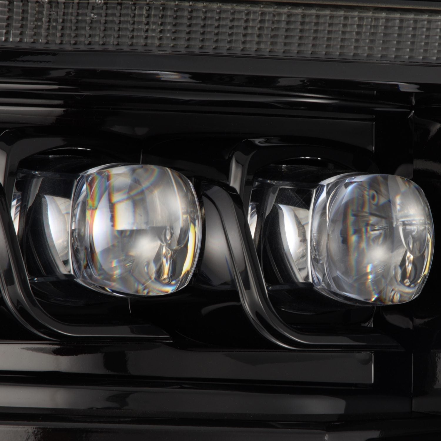 21-23 Ford F150 / 21-23 Ford F150 Raptor NOVA-Series LED Projector Headlights Alpha-Black | AlphaRex