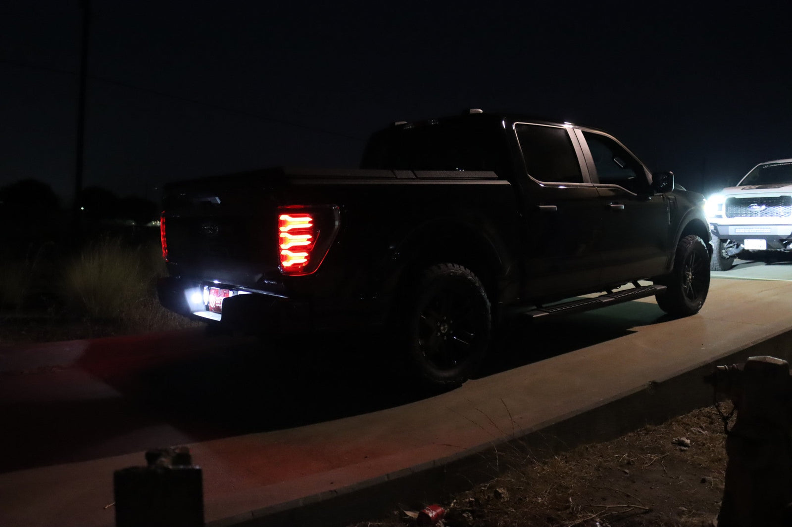 21-23 Ford F150 LUXX-Series LED Tail Lights Alpha-Black | AlphaRex