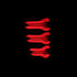 21-23 Ford F150 LUXX-Series LED Tail Lights Black-Red | AlphaRex