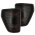 21-23 Ford F150 (with BLIS) LUXX-Series LED Tail Lights Black-Red | AlphaRex