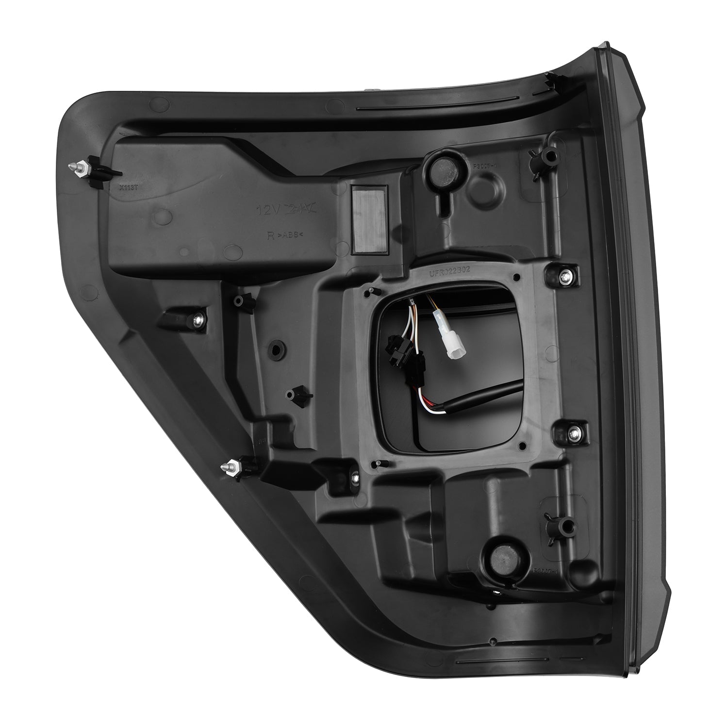 21-23 Ford F150 (wth BLIS) LUXX-Series LED Tail Lights Black | AlphaRex