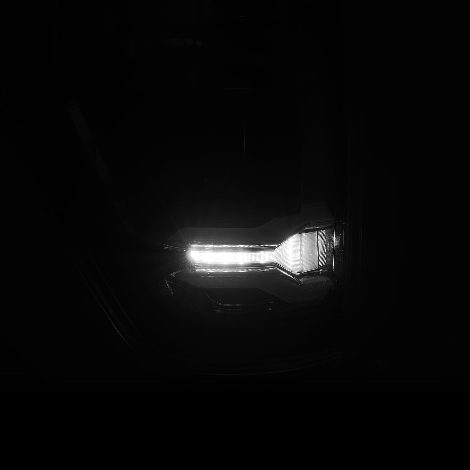 21-23 Ford F150 (wth BLIS) LUXX-Series LED Tail Lights Black | AlphaRex