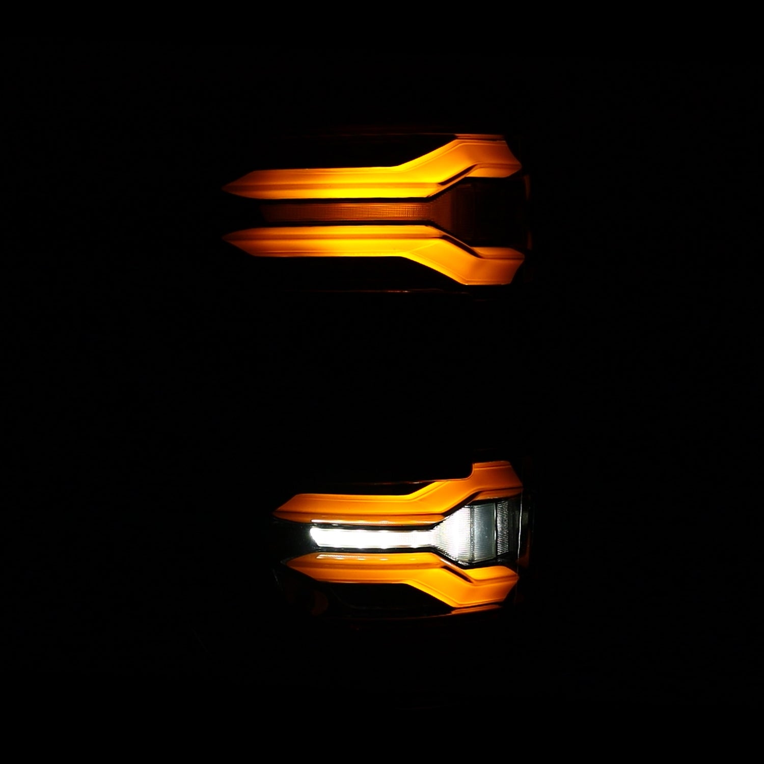 21-23 Ford F150 (wth BLIS) LUXX-Series LED Tail Lights Black | AlphaRex