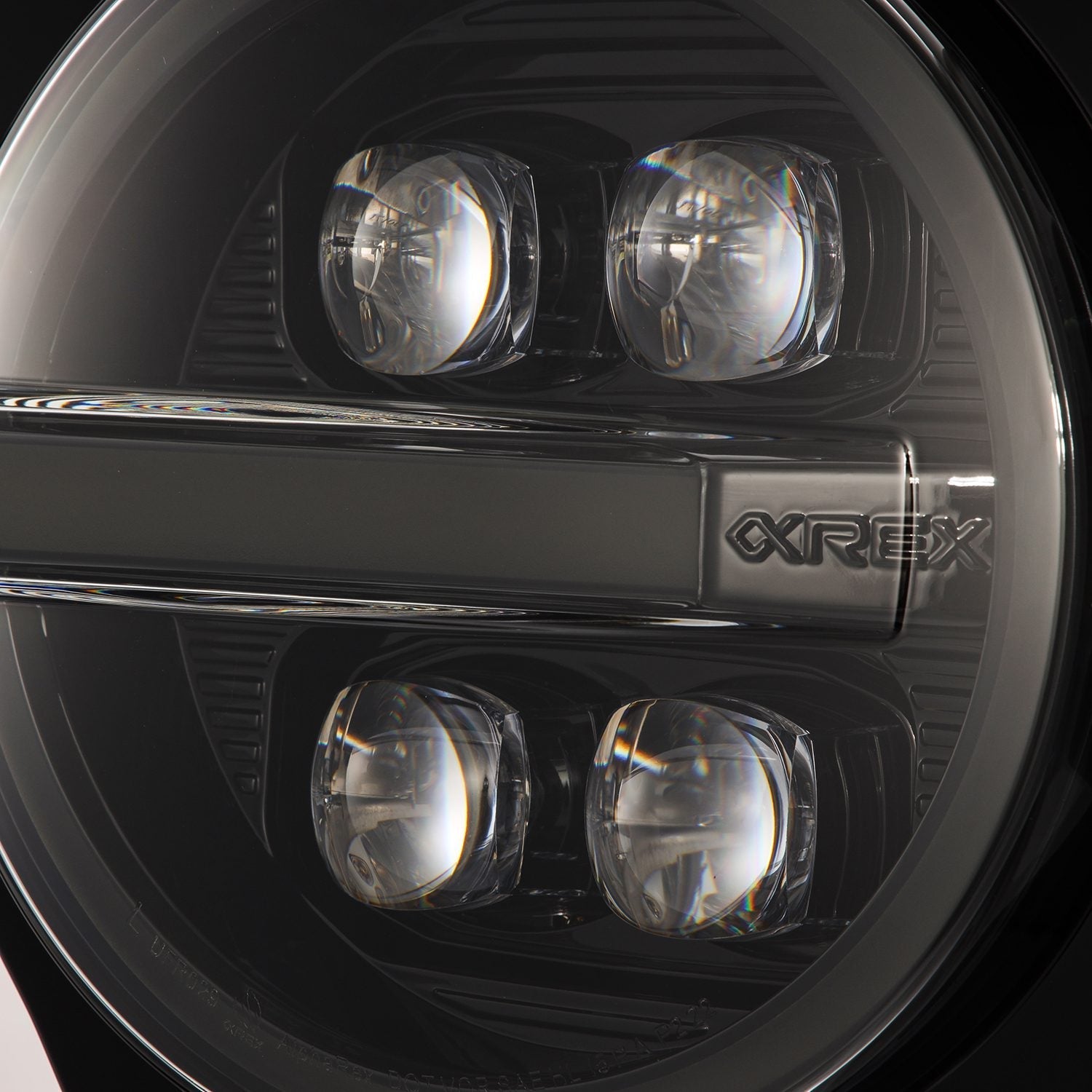 21-24 Ford Bronco /22-24 Ford Bronco Raptor NOVA-Series LED Projector Headlights Alpha-black | AlphaRex