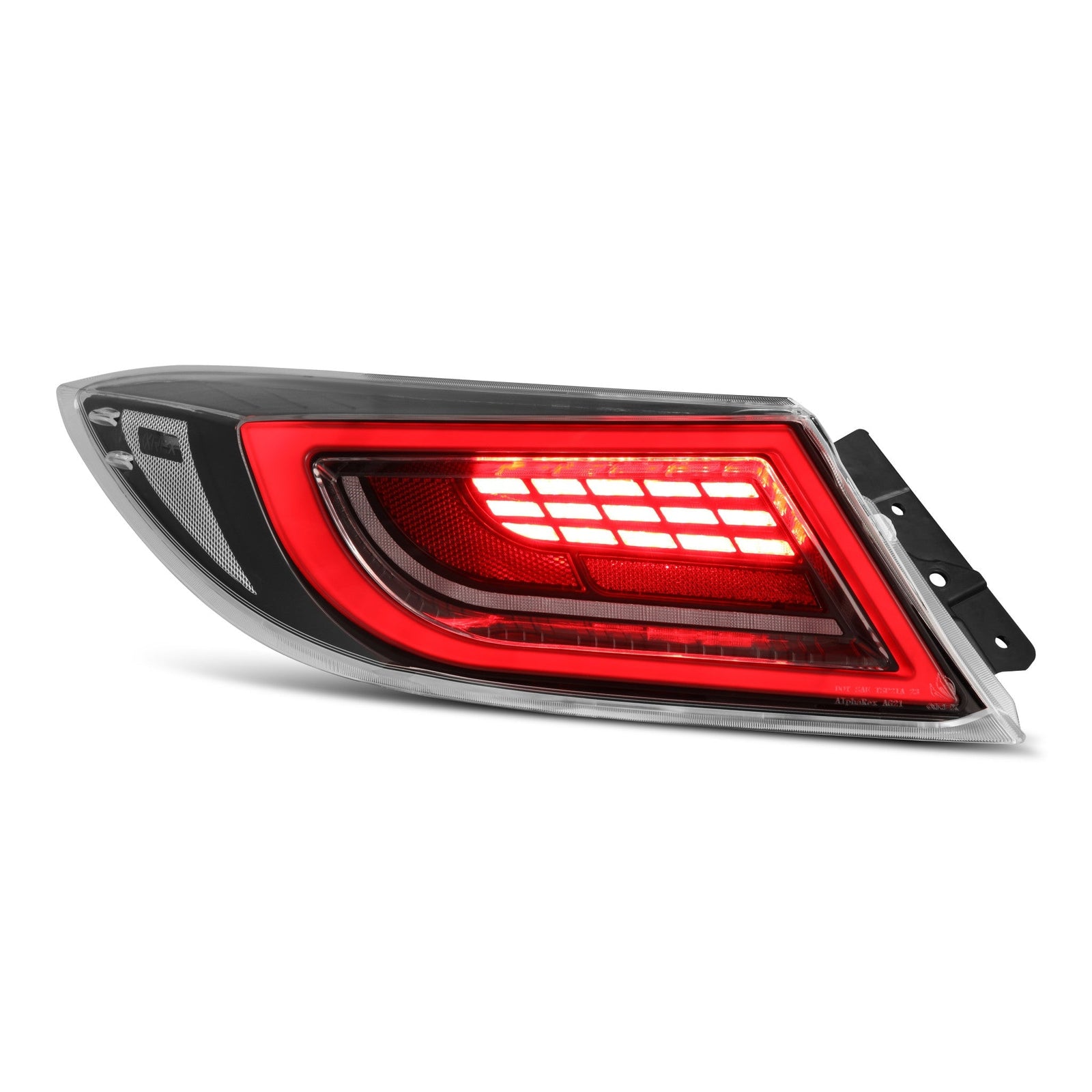 21-24 Toyota GR86/Subaru BRZ LUXX-Series LED Tail Lights Alpha-Black | AlphaRex