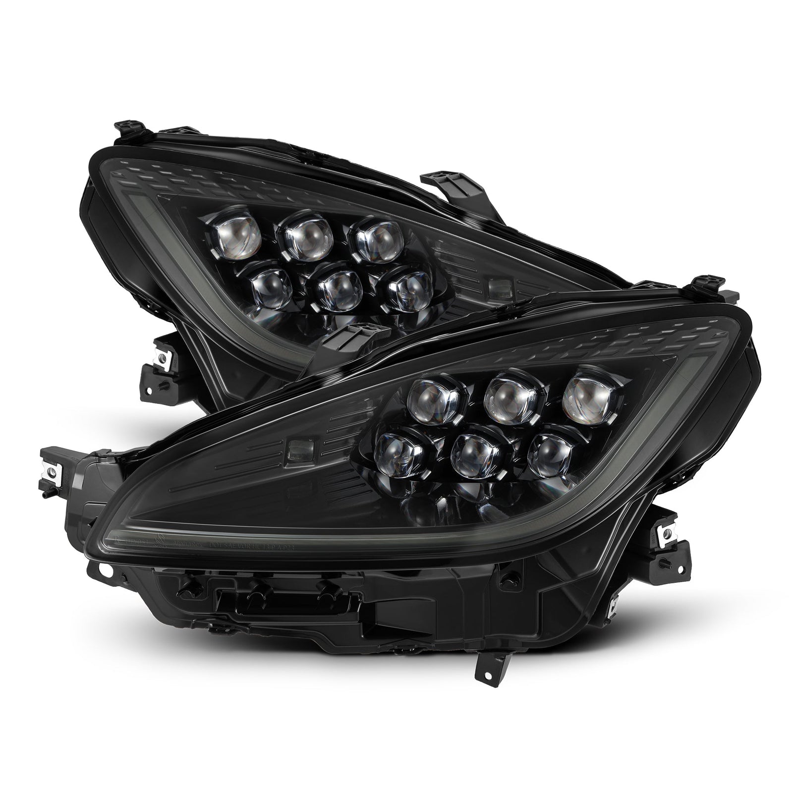 21-24 Toyota GR86/Subaru BRZ NOVA-Series LED Projector Headlights Alpha-Black | AlphaRex