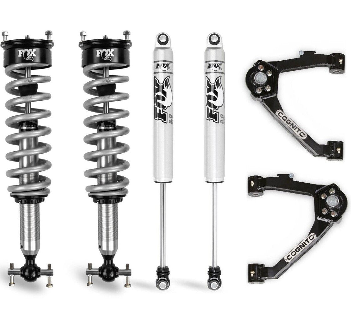 2014-2018 Chevy/GMC 1500 2WD/4WD 3" Performance Leveling Kit w/ FOX 2.0 IFP Shocks