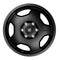 Chunk Wheel Satin Black 17x8 30mm Offset 6x130 Bc Sprinter 2500 07-Up Sprinter 2500 (2010-Up) Van Compass