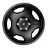Chunk Wheel Satin Black 17x8 30mm Offset 6x130 Bc Sprinter 2500 07-Up Sprinter 2500 (2010-Up) Van Compass