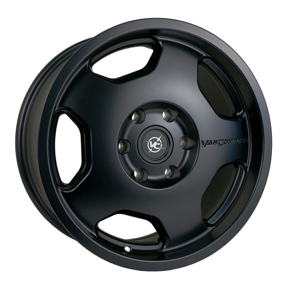 Chunk Wheel Satin Black 17x8 30mm Offset 6x130 Bc Sprinter 2500 07-Up Sprinter 2500 (2010-Up) Van Compass