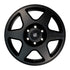 Slice Wheel Satin Black 17x8 30mm Offset 6x130 Bc Sprinter 2500 07-Up Sprinter 2500 (2010-Up) Van Compass