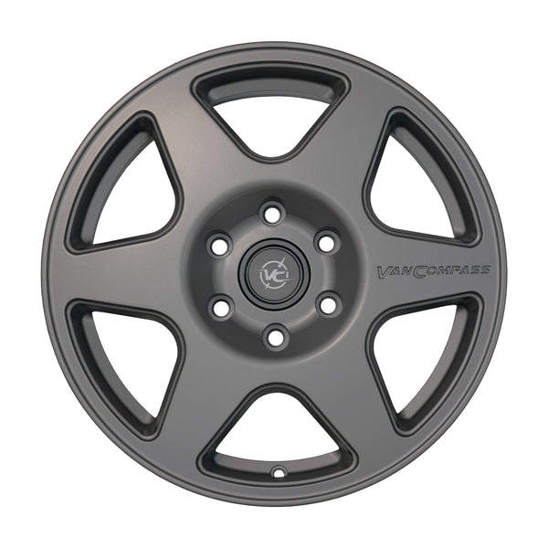 Slice Wheel Titanium 17x8 30mm Offset 6x130 Bc Sprinter 2500 07-Up Sprinter 2500 (2010-Up) Van Compass