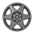 Slice Wheel Titanium 17x8 30mm Offset 6x130 Bc Sprinter 2500 07-Up Sprinter 2500 (2010-Up) Van Compass