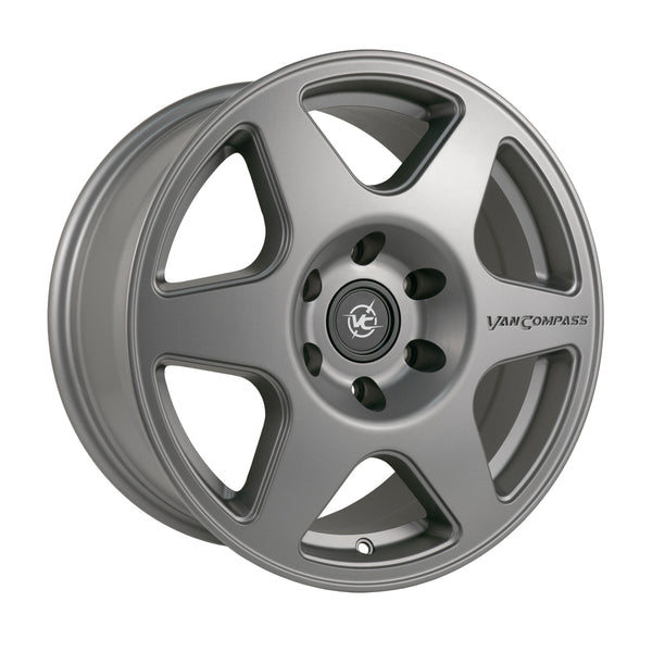 Slice Wheel Titanium 17x8 30mm Offset 6x130 Bc Sprinter 2500 07-Up Sprinter 2500 (2010-Up) Van Compass