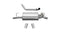 Corsa Performance - Sport, Touring / 2.5 in Axle-Back Turn Downs | 2018-23 Jeep Wrangler JLU/JL 3.6L, 2019-23 2.0T
