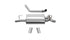 Corsa Performance - Sport, Touring / 2.5 in Axle-Back Turn Downs | 2018-23 Jeep Wrangler JLU/JL 3.6L, 2019-23 2.0T