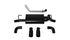 Corsa Performance - Sport, Touring / 2.5 in Axle-Back Rolled 4.0 in | 2018-23 Jeep Wrangler JLU/JL 3.6L, 2019-23 2.0T