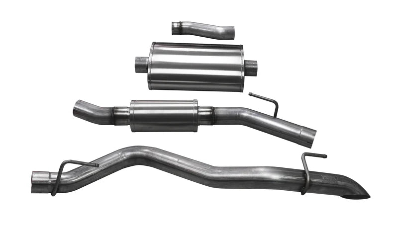 Corsa Performance - Sport, Touring / 3.0 in Cat-Back Turn Downs | 2020-24 Jeep Gladiator JT 3.6L - Legends Auto Parts