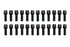 Sprinter Lug Bolt Kit Black (24 Bolts) Sprinter 2500 (2010-Up) Van Compass